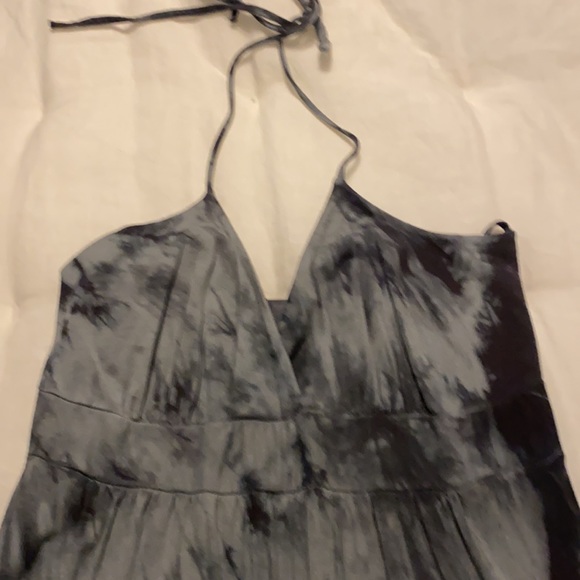 Maxi halter dress tie dye M EUC - Picture 10 of 13